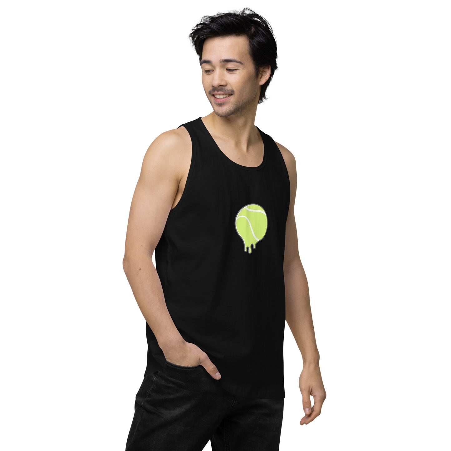 Men’s premium tank top- Go Fetch