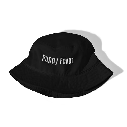 Organic bucket hat- Puppy Fever